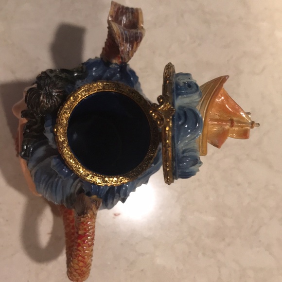 Nini mermaid teapot trinket box - Picture 7 of 10